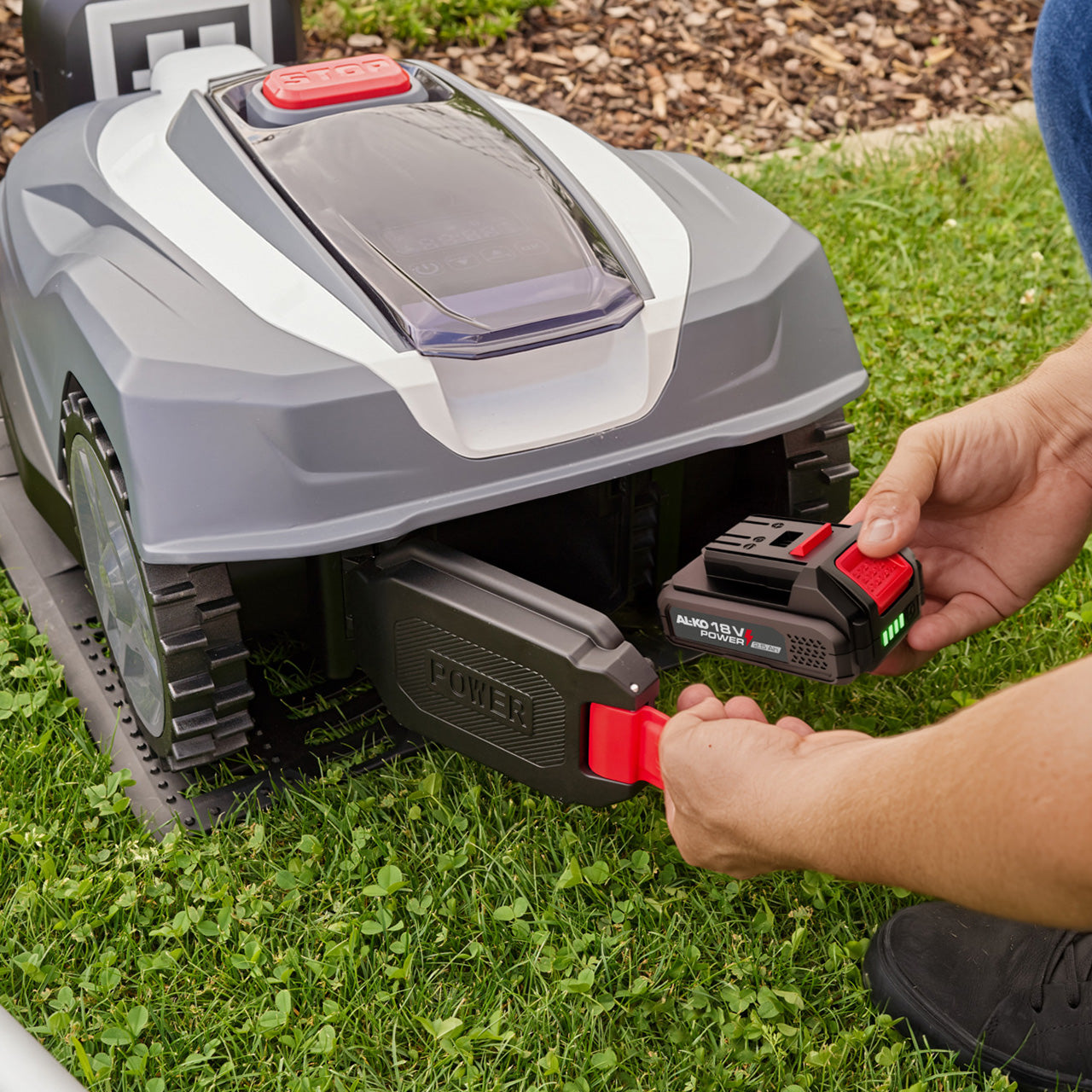 AL-KO Robolinho 500 Vision – Mähroboter ohne Begrenzungskabel