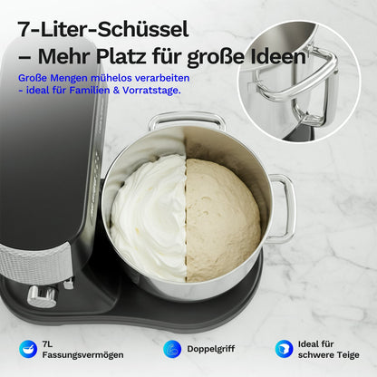 Lazurec Bakara Mix One – Clevere Küchenmaschine für mehr Genuss & weniger Aufwand