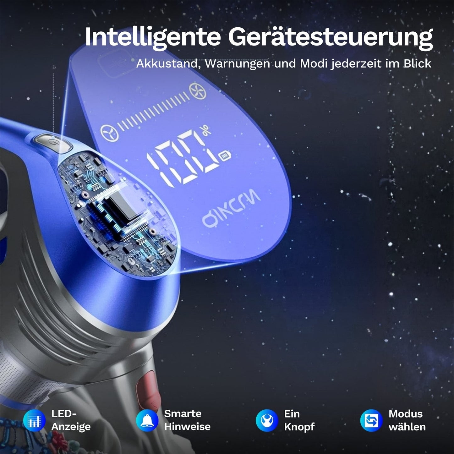 Moosoo AC1 - Akku Staubsauger