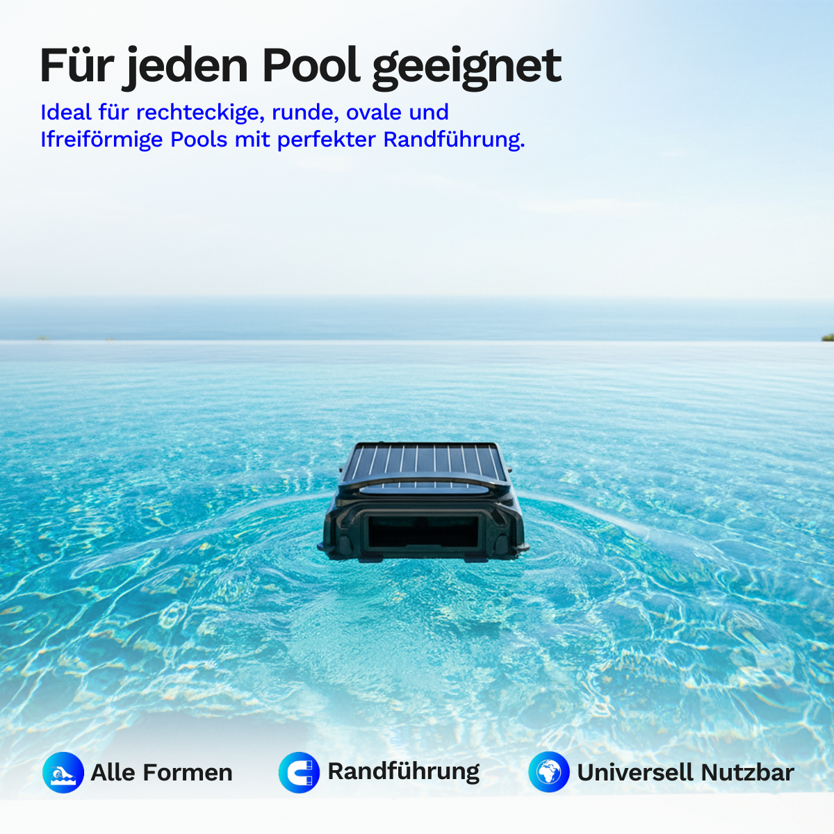 Wybotics Wybot F1 – Dein smarter Solar Skimmer mit App Steuerung